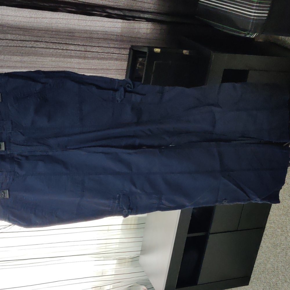 St.John's Bay NWOT blue women cargo pants size 14